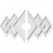 Ekena Millwork Zoe Architectural Grade PVC Ceiling Medallion, 20"W x 13 3/8"H x 3"ID x 6 1/4"C x 1"P, Two-Piece CMP20X13ZE2-03000 - alternate 1